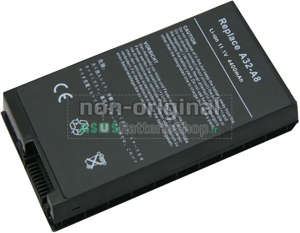 Batterie pour PC portable Asus A8H Batterie pour PC portable Asus A8H