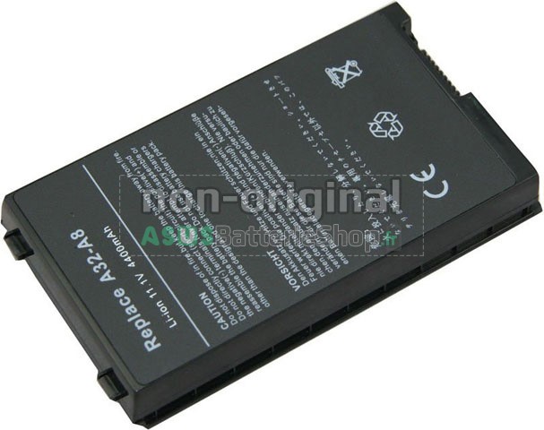 Batterie pour PC portable Asus A8H Batterie pour PC portable Asus A8H