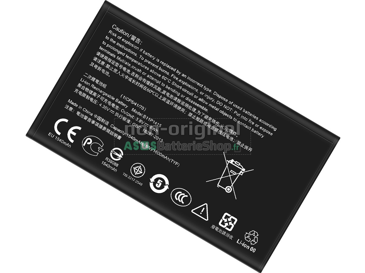 Batterie pour PC portable Asus B11P1415