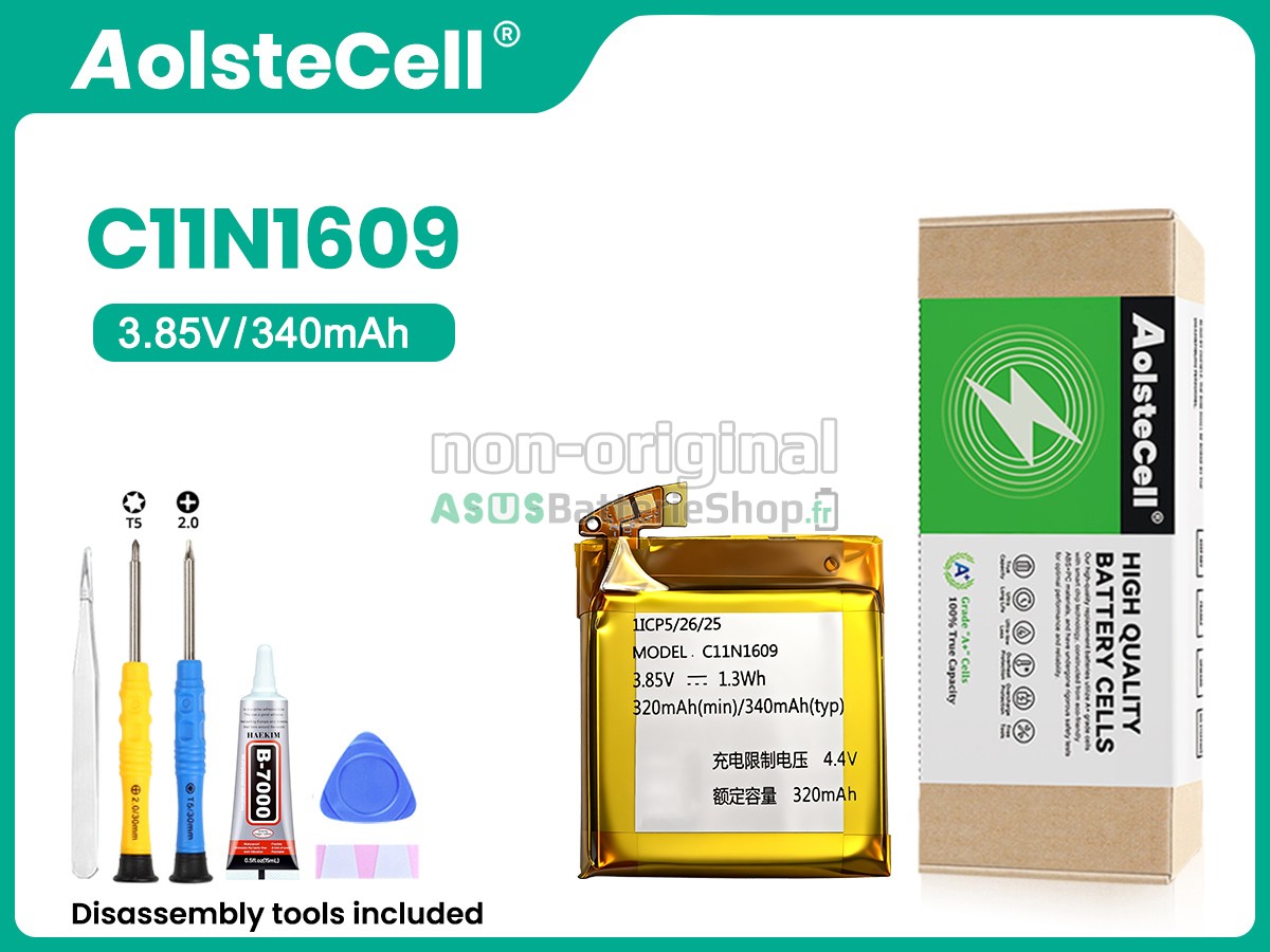 Batterie pour PC portable Asus ZENWATCH 3 WI503Q