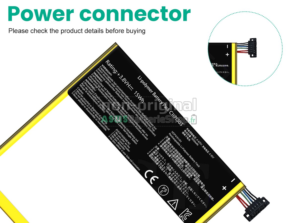 Batterie pour PC portable Asus C11P1303