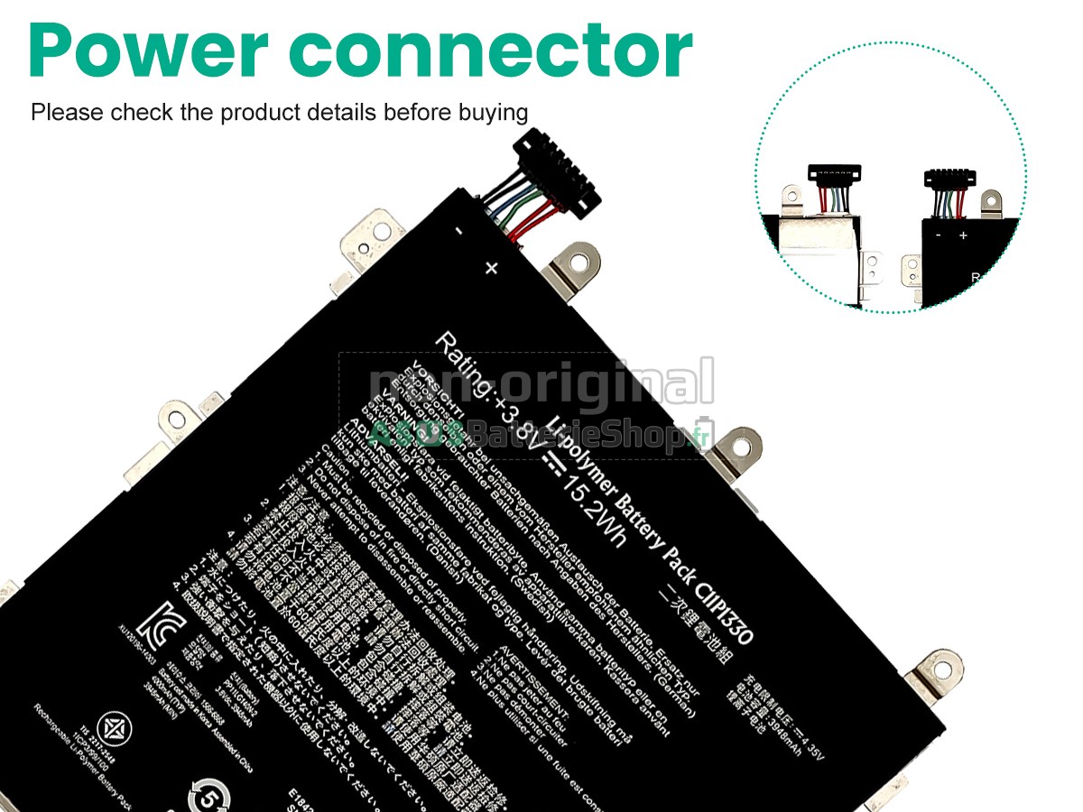 Batterie pour PC portable Asus AST21