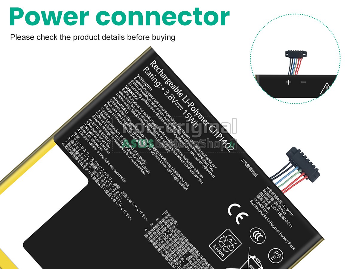 Batterie pour PC portable Asus C11P1402