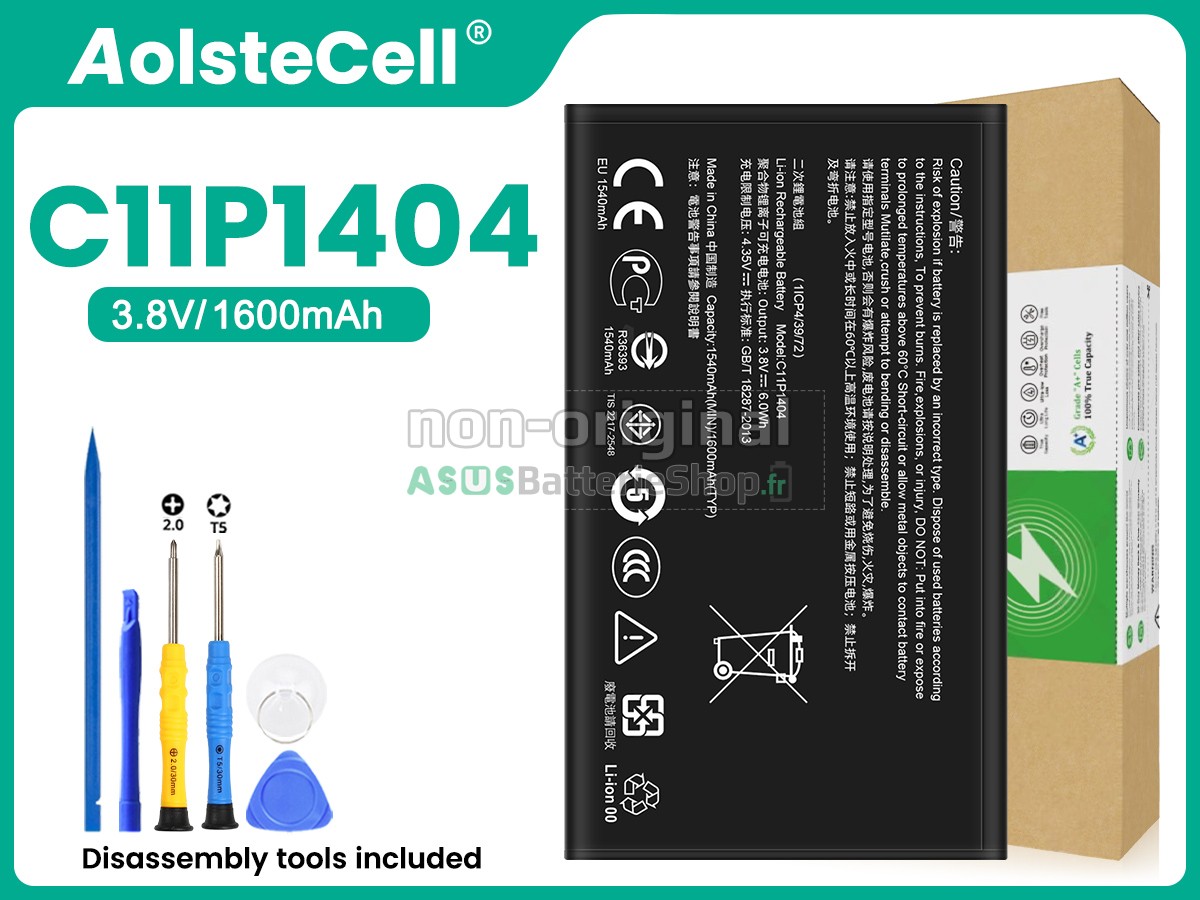 Batterie pour PC portable Asus C11P1404