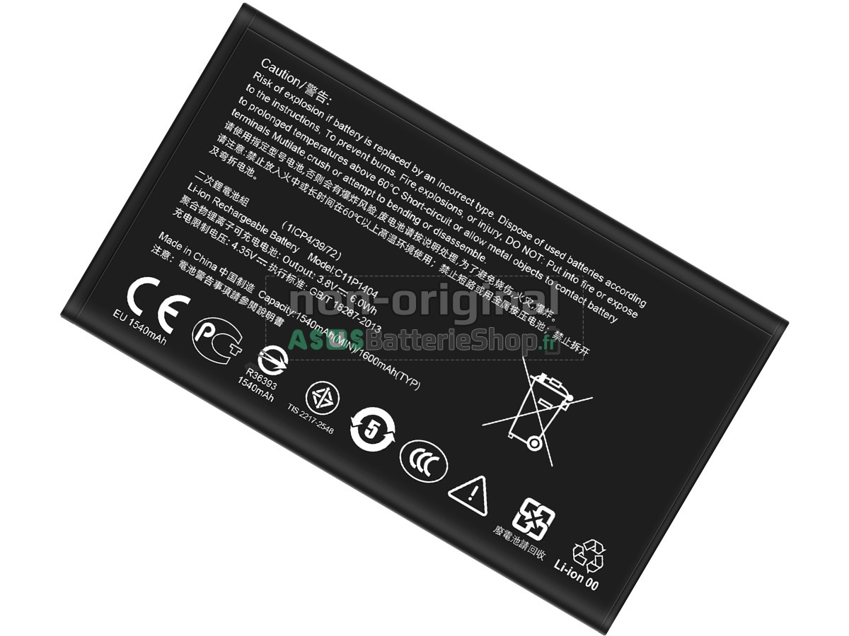 Batterie pour PC portable Asus C11P1404