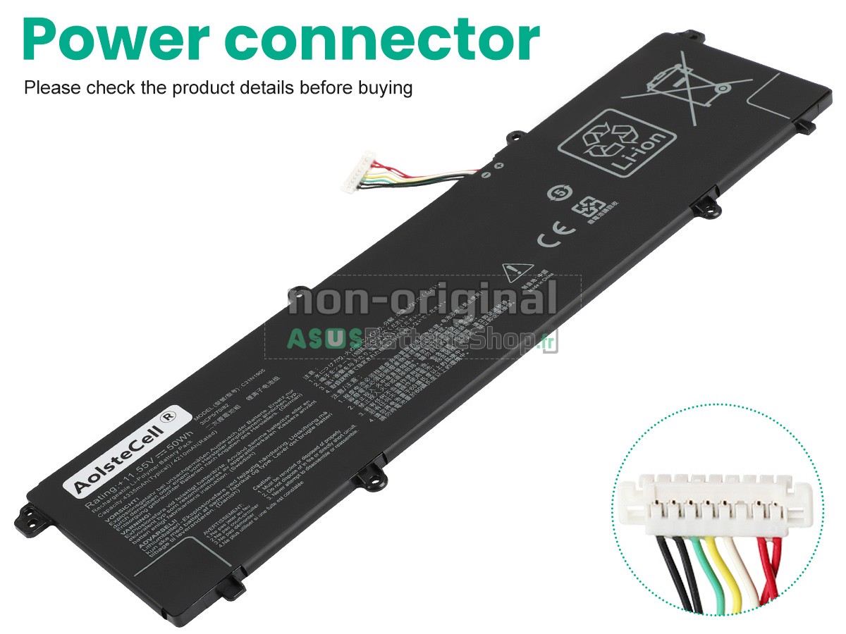 Batterie pour PC portable Asus VivoBook 15 X1504ZA-NJ195W