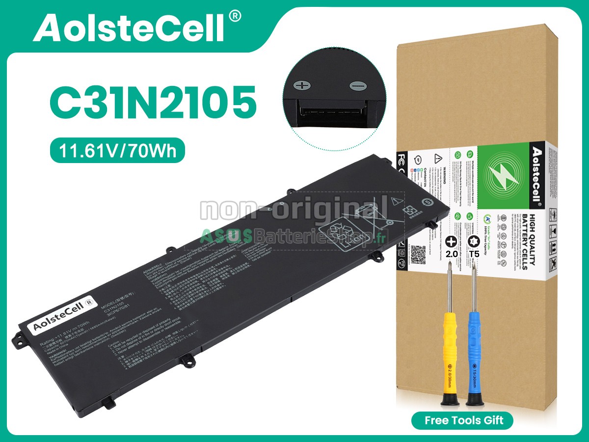 Batterie pour PC portable Asus VivoBook F1605ZA-MB198W