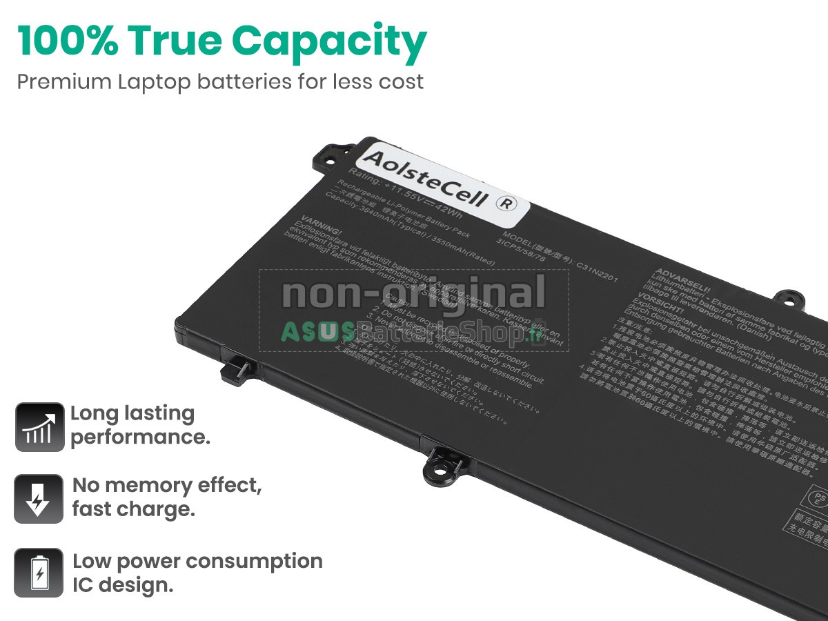 Batterie pour PC portable Asus VivoBook 15 X1504ZA-NJ195W