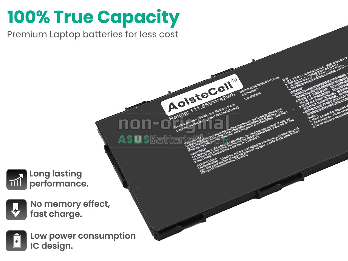 Batterie pour PC portable Asus BR1104CTA