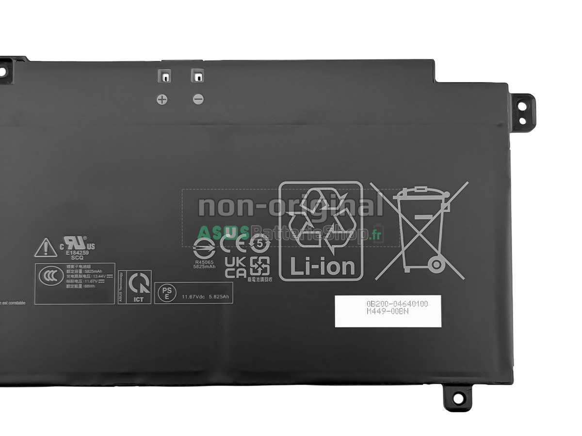 Batterie pour PC portable Asus VivoBook S16 S3607CA-MG5R045W